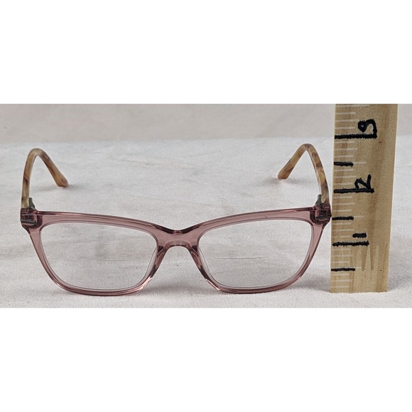 Steve‎ Madden Shantti Eyeglasses Frame Womens Dark Rose/Brownish Cat Eye - Picture 1 of 9